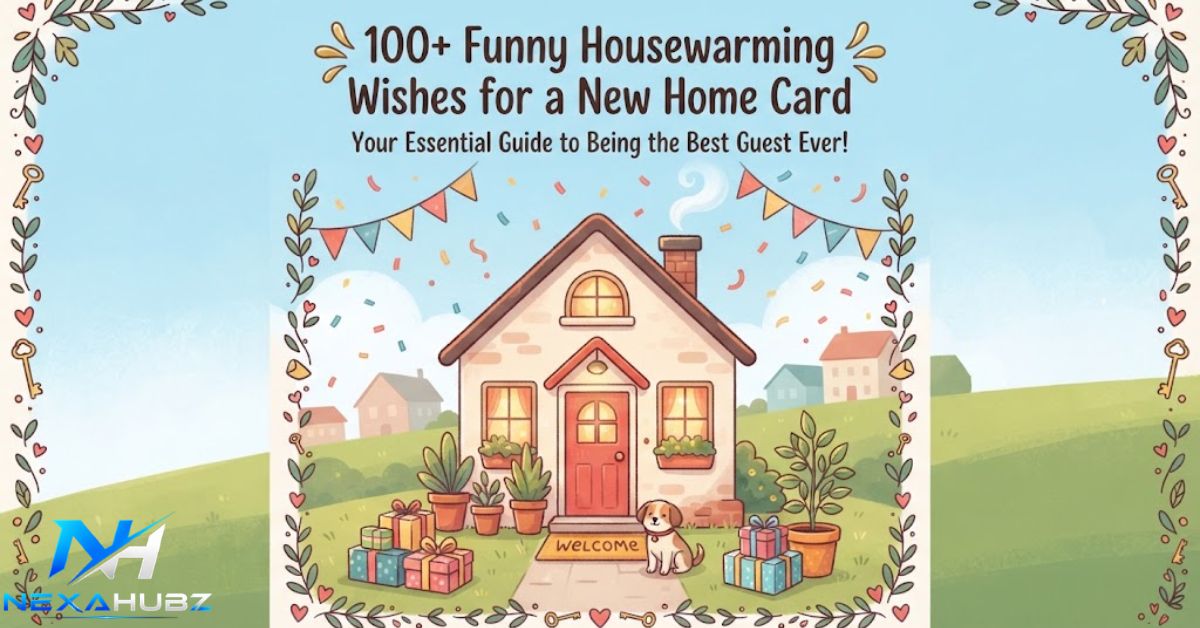 100+ Funny Housewarming Wishes for a New Home Card