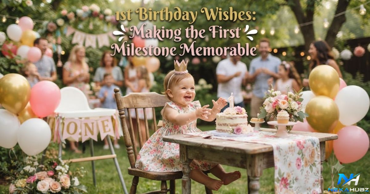 1st Birthday Wishes: Making the First Milestone Memorable