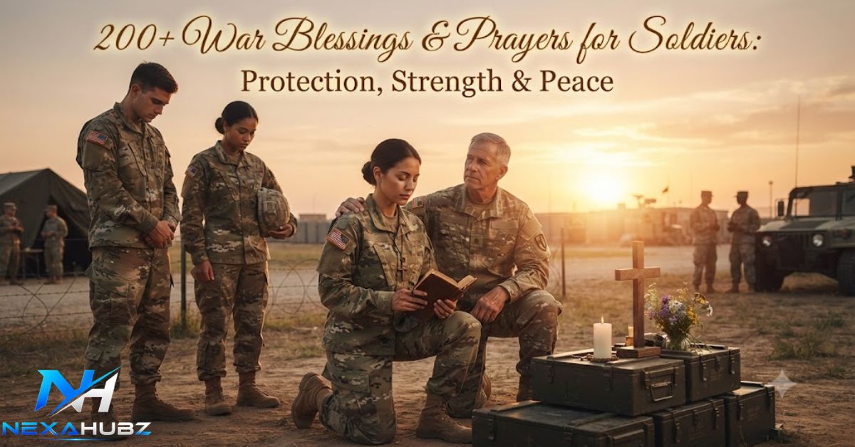 200+ War Blessings & Prayers for Soldiers: Protection, Strength & Peace