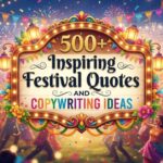 500+ Inspiring Festival Quotes and Copywriting Ideas