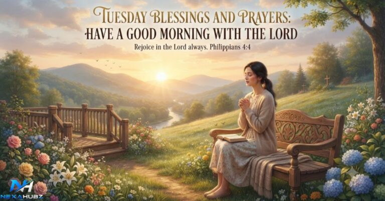 Tuesday Blessings And Prayers: Have a Good Morning With The Lord