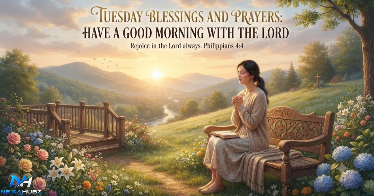 Tuesday Blessings And Prayers: Have a Good Morning With The Lord